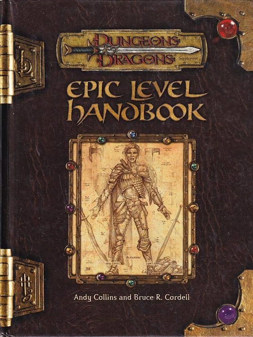 Dungeons & Dragons 3.0 - Epic Level Handbook (Genbrug)